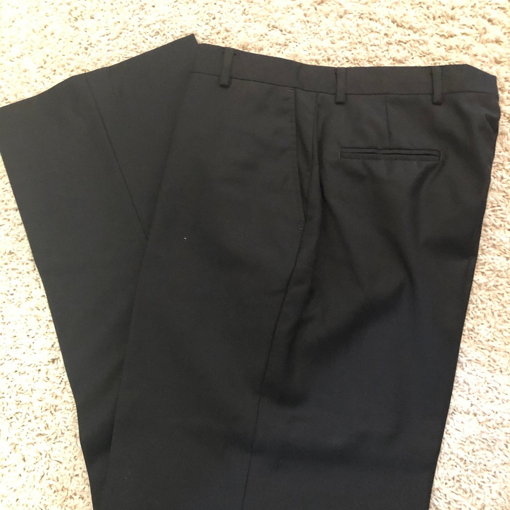 Young Men's Black Dress Slacks